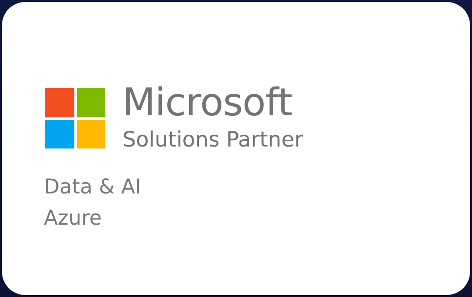 Microsoft Solutions Partner - Data & AI